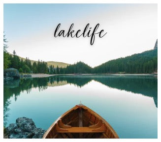 Lake Life Serenity – Scenic Sublimation Transfer