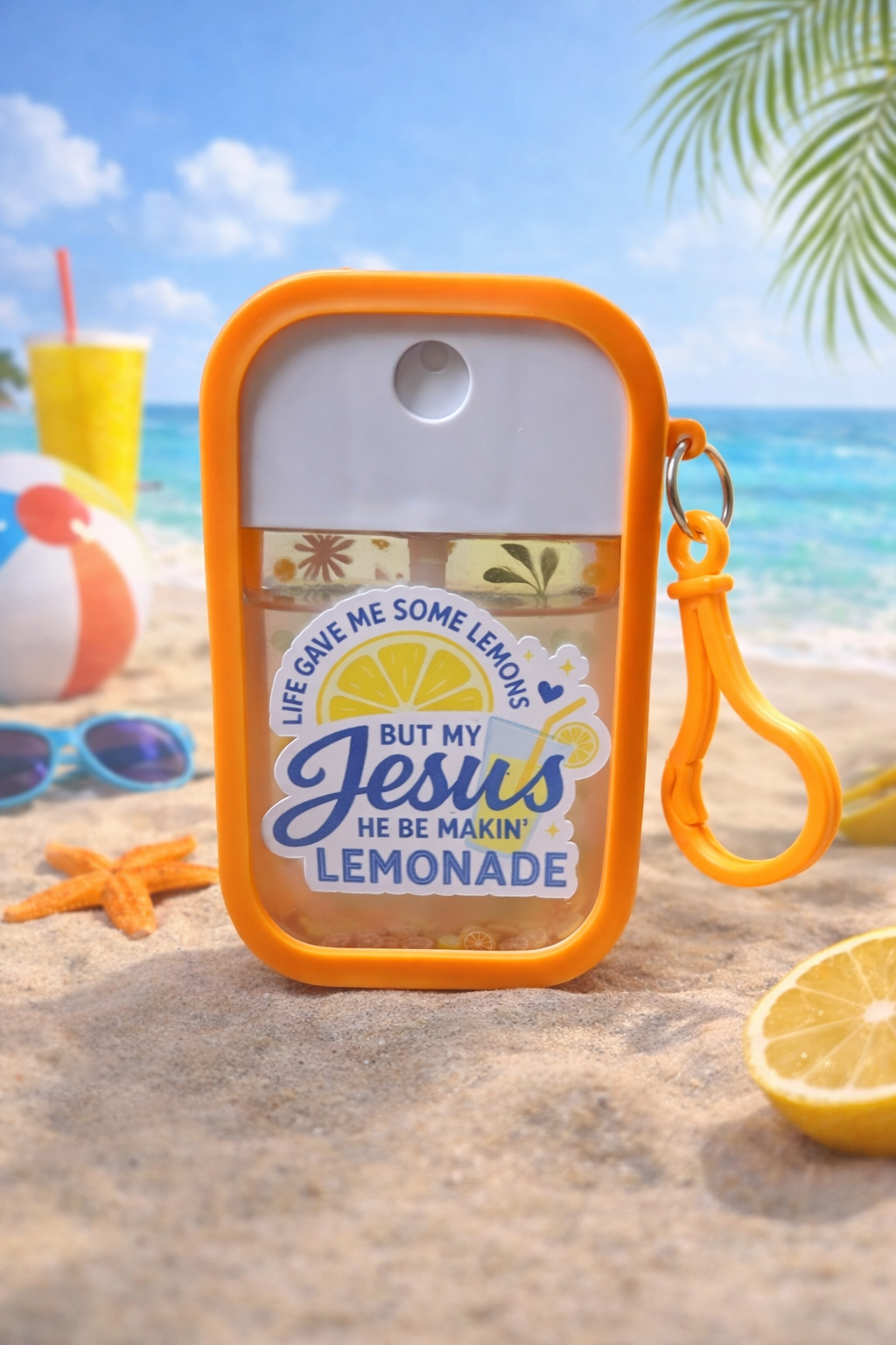 🍊Sunshine & Lemonade Refillable Hand Sanitizer Spray