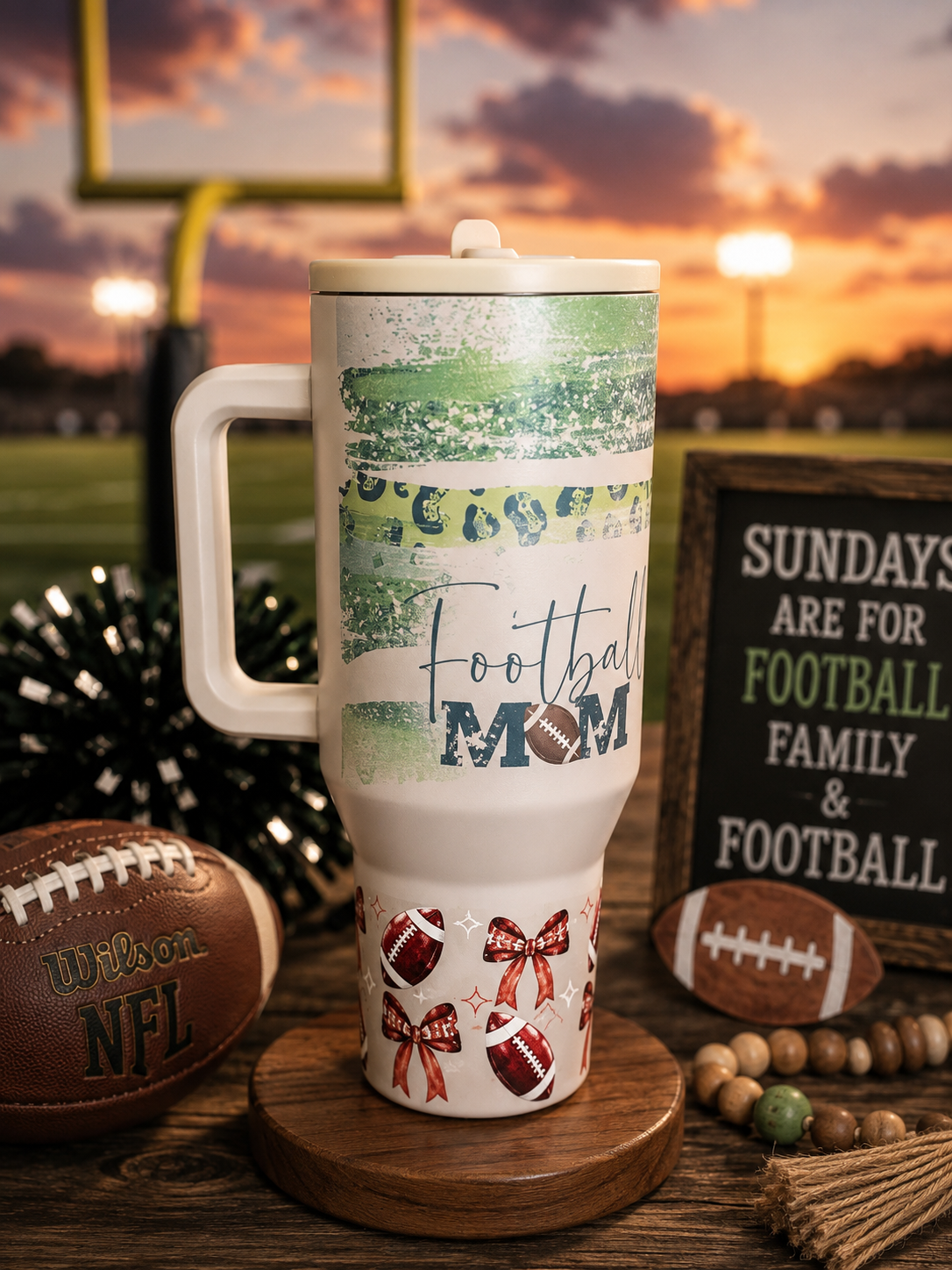 Friday Night Lights MegaSip Flip™ – Football Mom Edition