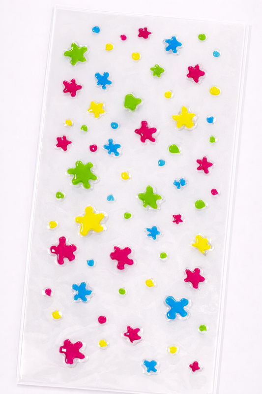 Neon Splash Pen Wrap – Color Pop UVDTF Decal Add-On 🎨✨