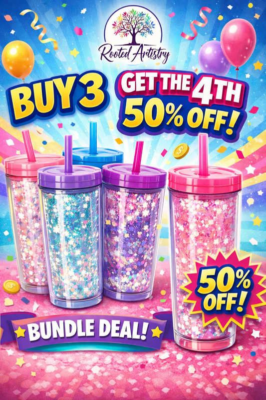 Snow Globe Tumbler Bundle – Buy 3, Get 4th 50% Off