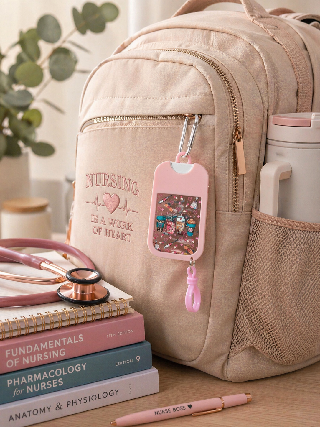 Just Breathe Nurse In Progress Jumbo Sanitizer Spray