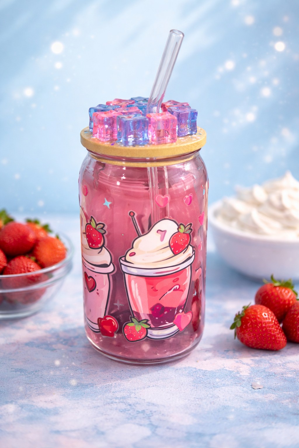 ✨ Chill & Pour Glass Tumbler | 20 oz ✨