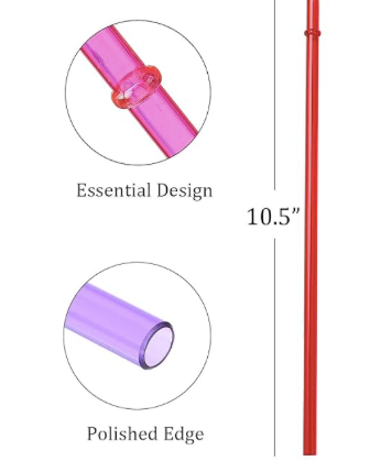 Acrylic Straws